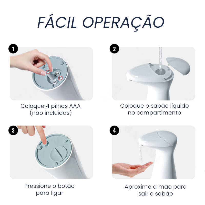 Dispensador Automático de Sabão