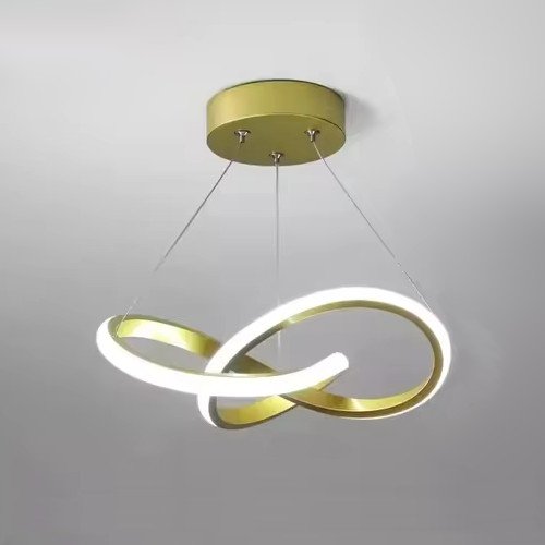 Luminária Sinuosa Pendente LED